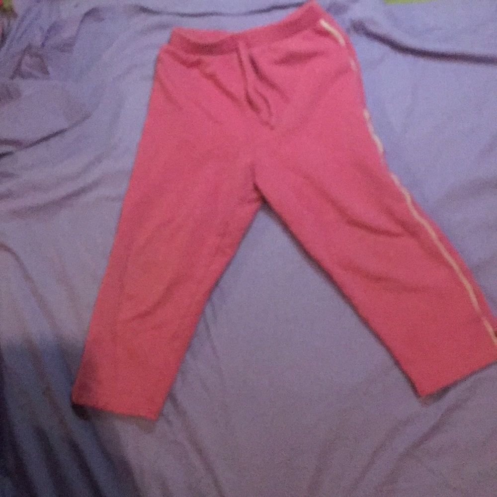 Pink sweatpants